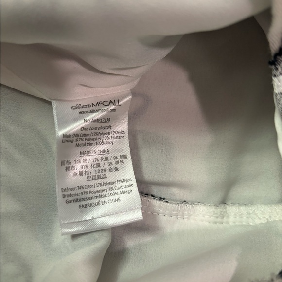 Alice McCall “One Love” Playsuit / Romper size 0 - Picture 6 of 12